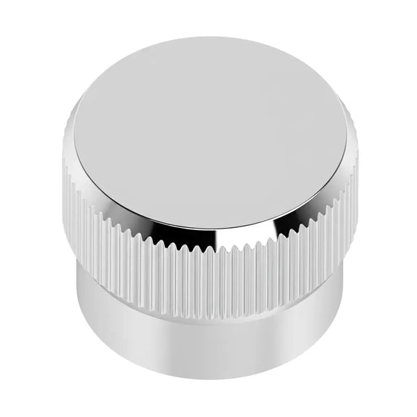 Buton mobilier Viefe Brooklyn Big, nichel lucios, Ø 40 mm