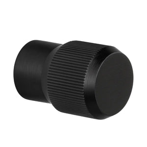 Buton mobilier Viefe Brooklyn, negru periat, Ø 20 mm - imagine 3