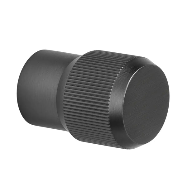 Buton mobilier Viefe Brooklyn, negru titan, Ø 20 mm - imagine 3