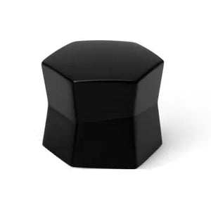 Buton mobilier Viefe Coffe Pot, negru mat, 27,7 mm