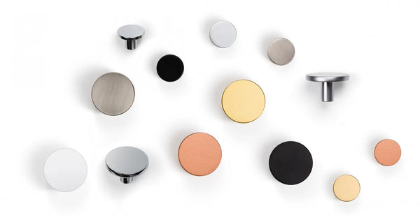 Buton mobilier Viefe Como Big, crom lucios, Ø 41 mm