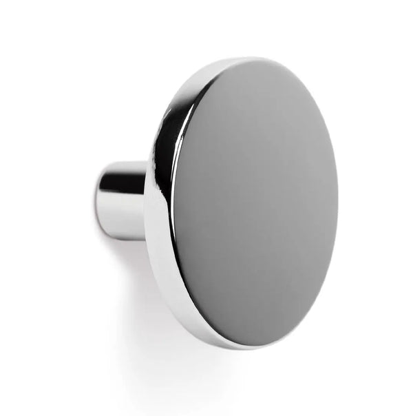Buton mobilier Viefe Como Big, crom lucios, Ø 41 mm