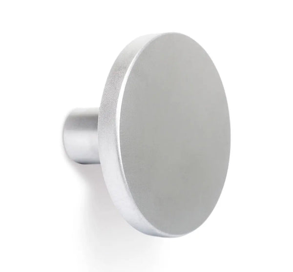 Buton mobilier Viefe Como Big, crom mat, Ø 41 mm