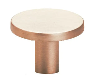 Buton mobilier Viefe Como Big, cupru periat, Ø 41 mm - imagine 4
