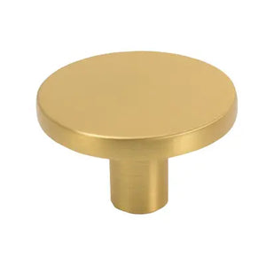 Buton mobilier Viefe Como, auriu periat, Ø 26 mm