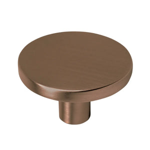 Buton mobilier Viefe Como, bronz periat, Ø 26 mm