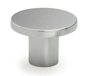 Buton mobilier Viefe Como, crom mat, Ø 26 mm