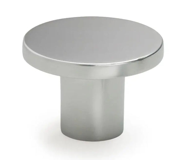 Buton mobilier Viefe Como, crom mat, Ø 26 mm