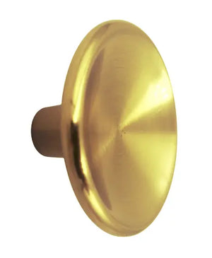 Buton mobilier Viefe Disc, alamă, Ø 38 mm - imagine 3