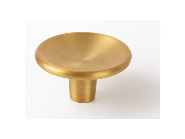 Buton mobilier Viefe Disc, alamă, Ø 38 mm - imagine 4