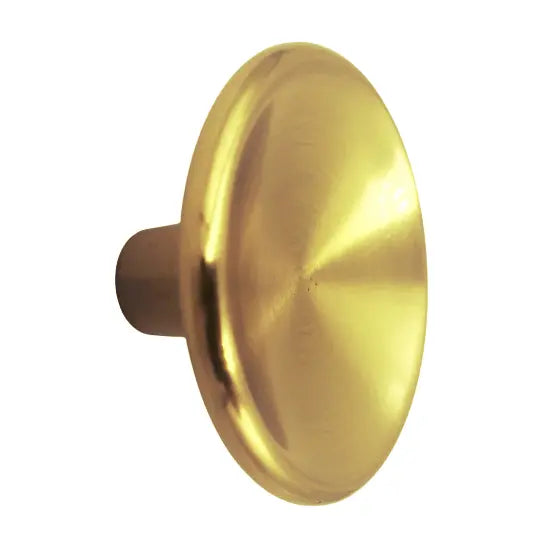 Buton mobilier Viefe Disc, alamă, Ø 50 mm