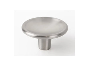 Buton mobilier Viefe Disc, nichel periat, Ø 38 mm - imagine 3