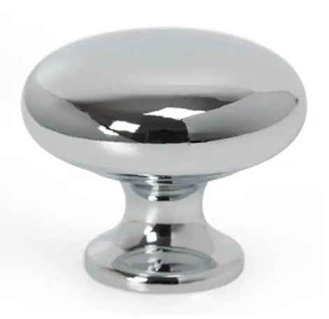 Buton mobilier Viefe Duke, crom lucios, Ø 31,4 mm