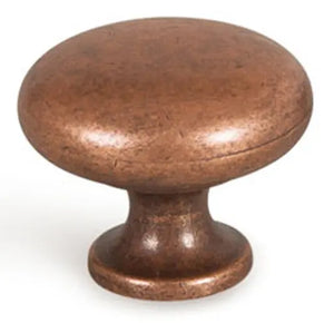 Buton mobilier Viefe Duke, cupru antichizat, Ø 31,4 mm