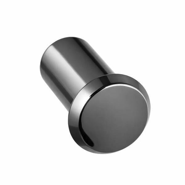 Buton mobilier Viefe Fase, negru titan lustruit, Ø 23 mm
