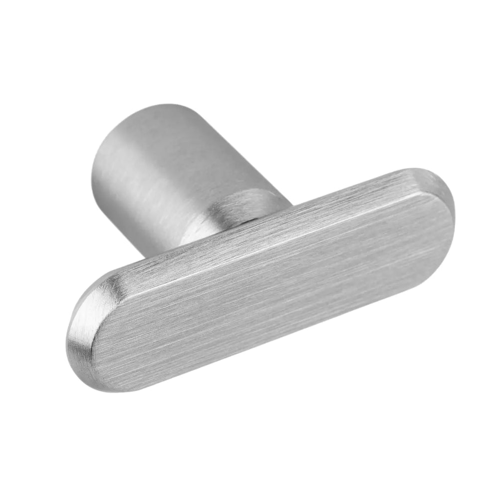 Buton mobilier Viefe Fase, oțel inoxidabil, 52 mm
