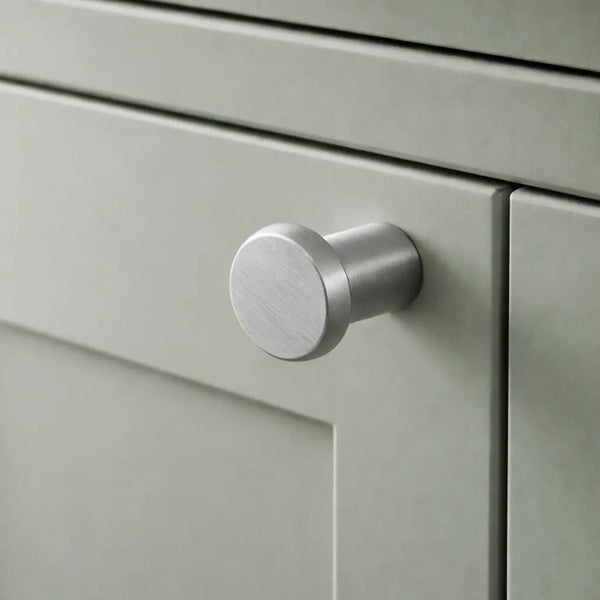 Buton mobilier Viefe Fase, oțel inoxidabil, Ø 23 mm - imagine 2