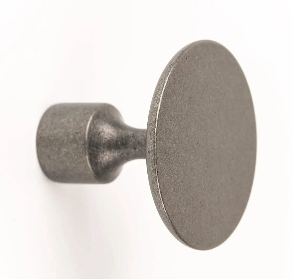 Buton mobilier Viefe Floid, cositor, Ø 34,8 mm