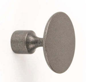 Buton mobilier Viefe Floid, cositor, Ø 34,8 mm