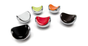 Buton mobilier Viefe Fruit, crom lucios și lime, 40 mm