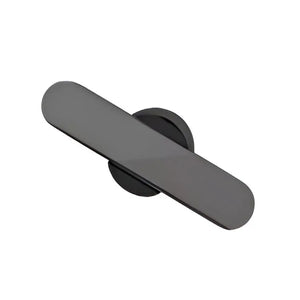 Buton mobilier Viefe Fusion, negru titan, 58 × 31,5 mm