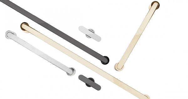 Buton mobilier Viefe Fusion, negru titan, 58 × 31,5 mm - imagine 2