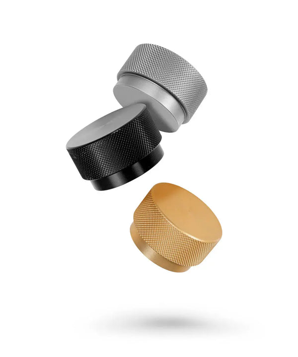 Buton mobilier Viefe Graf Big, negru periat, Ø 50 mm - imagine 2