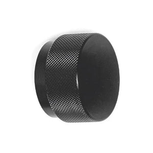 Buton mobilier Viefe Graf Big, negru periat, Ø 50 mm