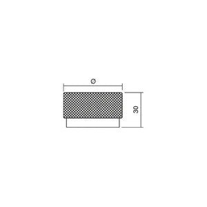 Buton mobilier Viefe Graf Big, oțel inoxidabil, Ø 50 mm - imagine 5