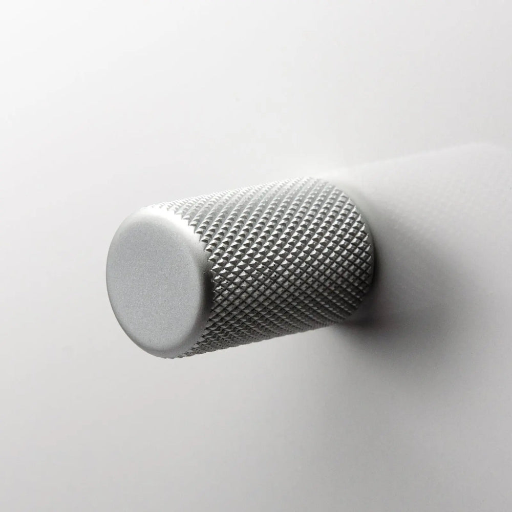 Buton mobilier Viefe Graf, aluminiu, Ø 17,5 mm