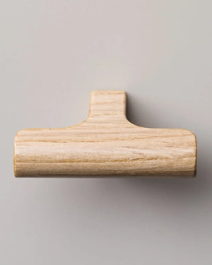 Buton mobilier Viefe Hinoki Wood, natur, 60 × 36,7 mm - imagine 3