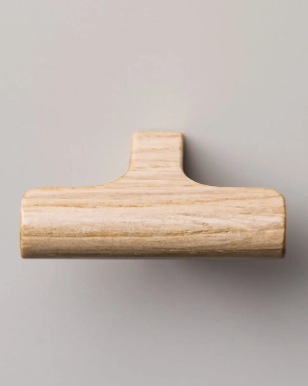 Buton mobilier Viefe Hinoki Wood, natur, 60 × 36,7 mm - imagine 3