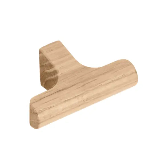 Buton mobilier Viefe Hinoki Wood, natur, 60 × 36,7 mm