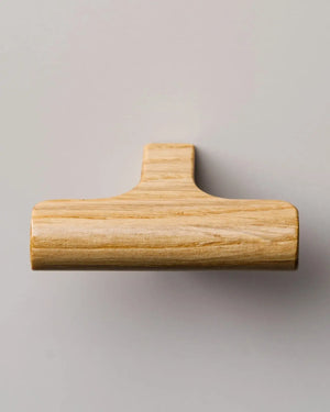 Buton mobilier Viefe Hinoki Wood, stejar, 60 × 36,7 mm - imagine 3