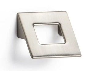 Buton mobilier Viefe Lau, nichel periat, 38,5 mm