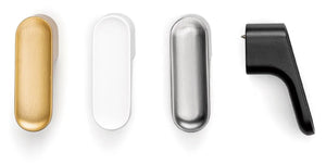 Buton mobilier Viefe Luv, alamă cava periată, 51,2 mm - imagine 3