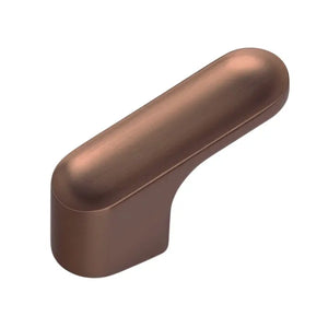 Buton mobilier Viefe Luv, bronz periat, 51,2 mm