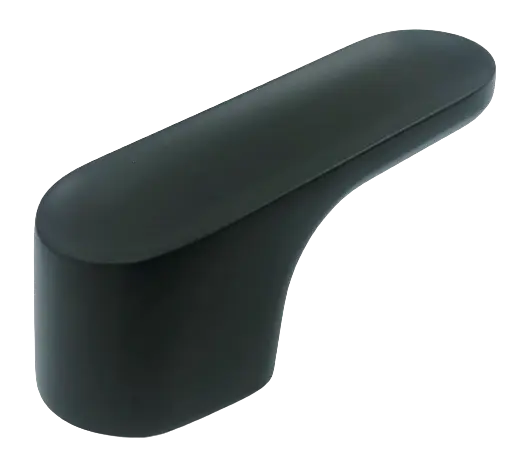 Buton mobilier Viefe Luv, negru mat, 51,2 mm