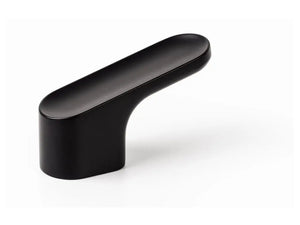 Buton mobilier Viefe Luv, negru mat, 51,2 mm - imagine 4