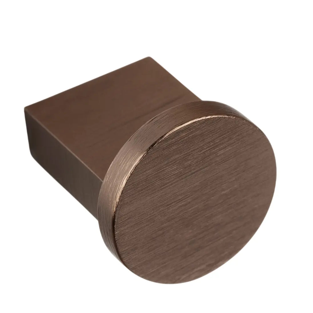 Buton mobilier Viefe Nexx, bronz periat, Ø 25 mm