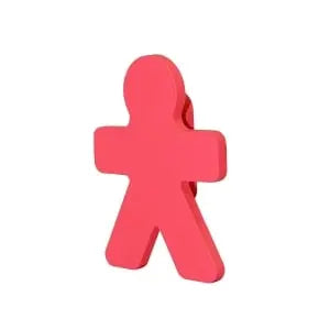 Buton mobilier Viefe Ninot, fucsia, 90 mm