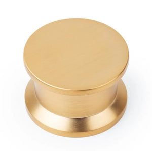 Buton mobilier Viefe OH!, alamă cava periată, 40 mm - imagine 4