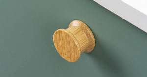 Buton mobilier Viefe OH!, stejar, 40 mm - imagine 2