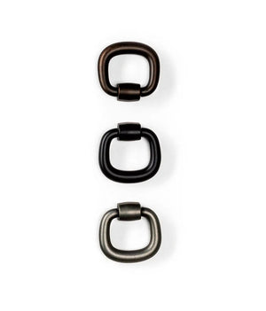 Buton mobilier Viefe Pendant, alamă antichizată, 39,3 mm - imagine 2
