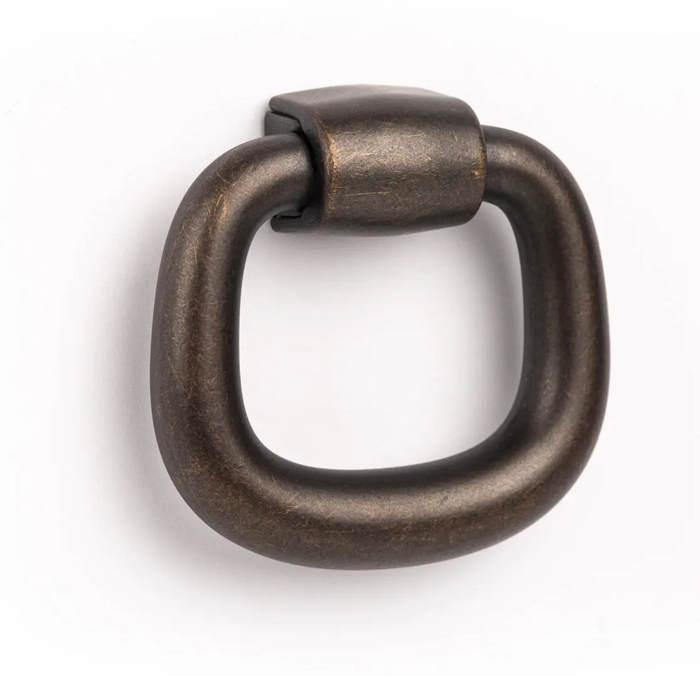 Buton mobilier Viefe Pendant, alamă antichizată, 39,3 mm