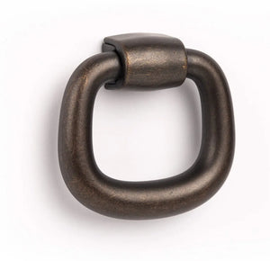 Buton mobilier Viefe Pendant, alamă antichizată, 39,3 mm