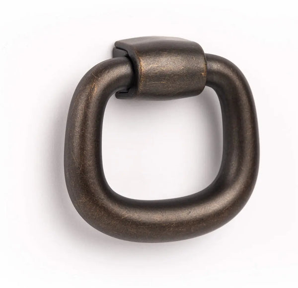 Buton mobilier Viefe Pendant, alamă antichizată, 39,3 mm