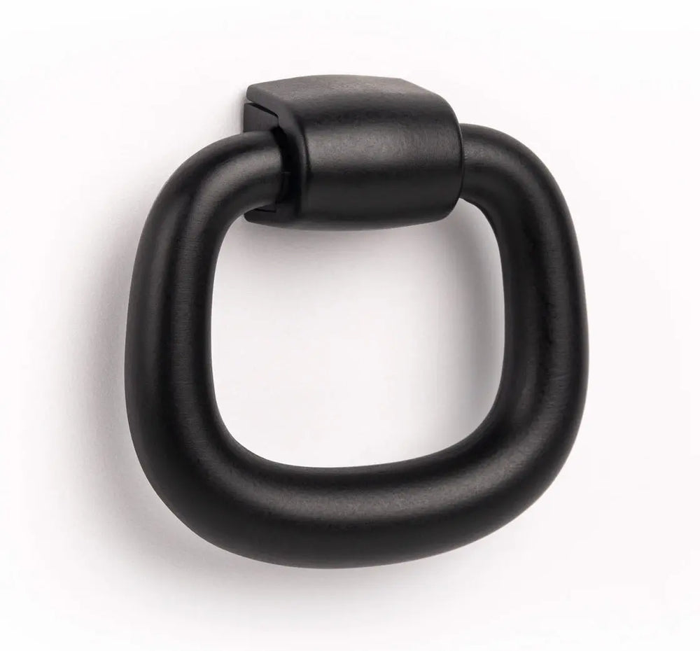 Buton mobilier Viefe Pendant, negru mat, 39,3 mm