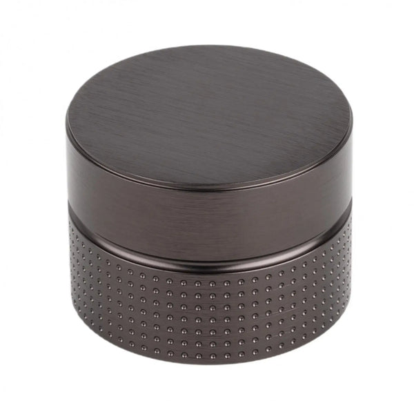 Buton mobilier Viefe Point, negru titan, Ø 40 mm
