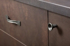 Buton mobilier Viefe Raviolo, cositor, Ø 29 mm - imagine 4
